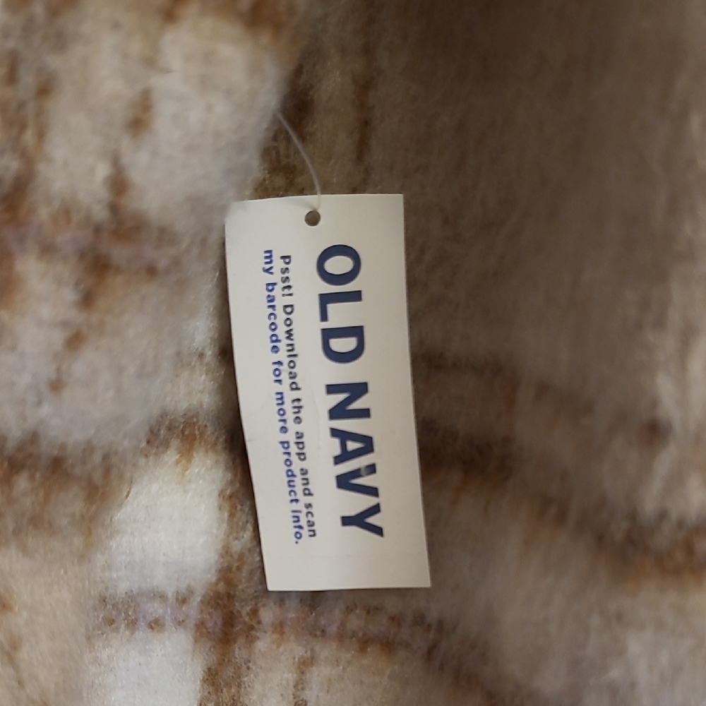 Old Navy Plaid Tan and Brown Blazer - Picture 11 of 11